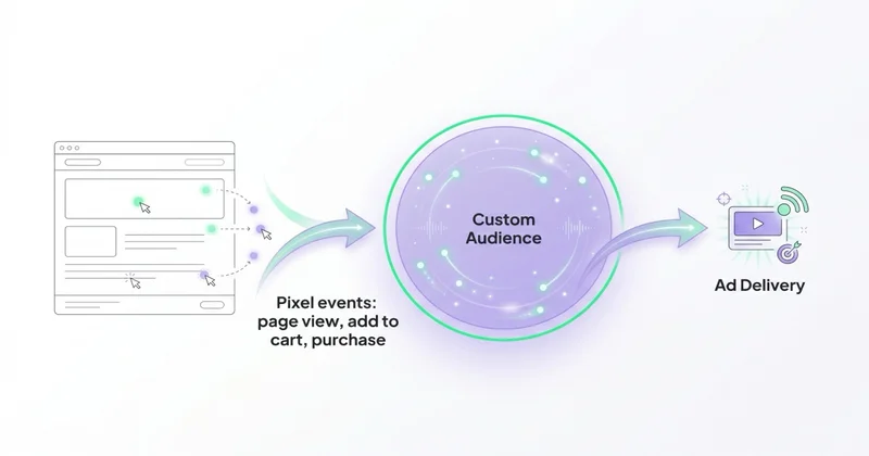 Pula Custom Audience: Pixel events ze strony spływające do retargeting pool