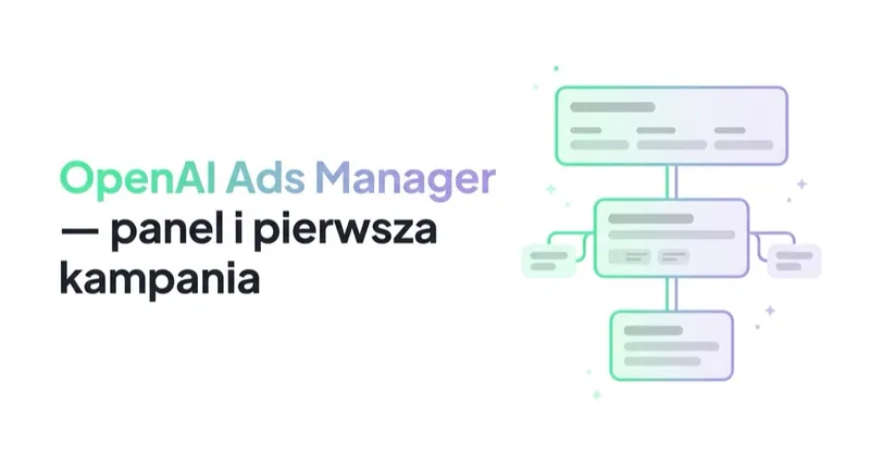 OpenAI Ads Manager — jak wygląda panel i jak uruchomić pierwszą kampanię